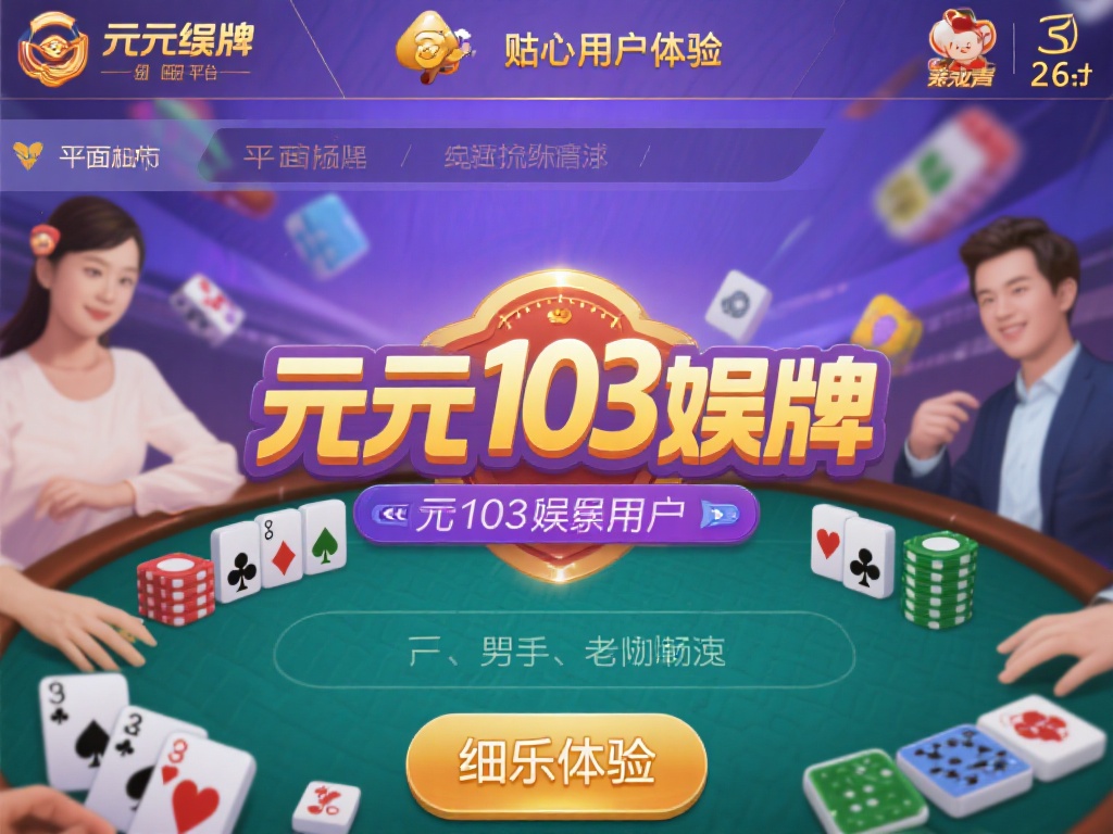 开元103娱乐棋牌:畅享顶级线上竞技乐趣 (开元103娱乐棋牌:畅享顶级线上竞技乐趣,尽在指尖!) 3. 贴心的用户体验
从界面设计到操作流畅度,开